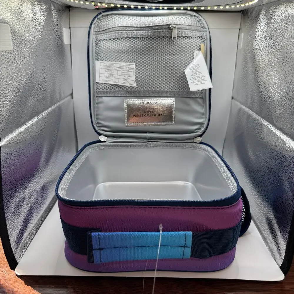Pottery Barn Teen Ombre Classic Lunch Box‎ NEW